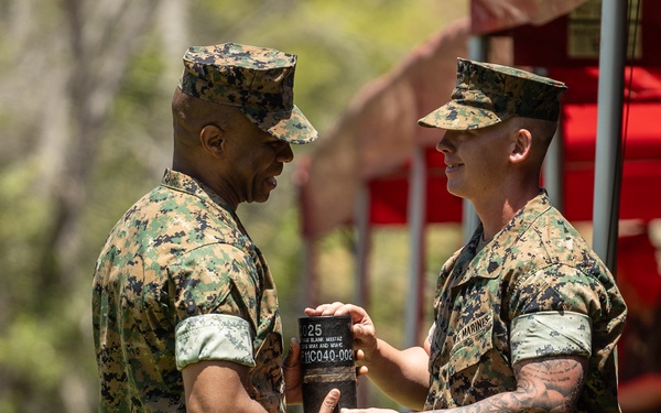 MCI-West Change of Command