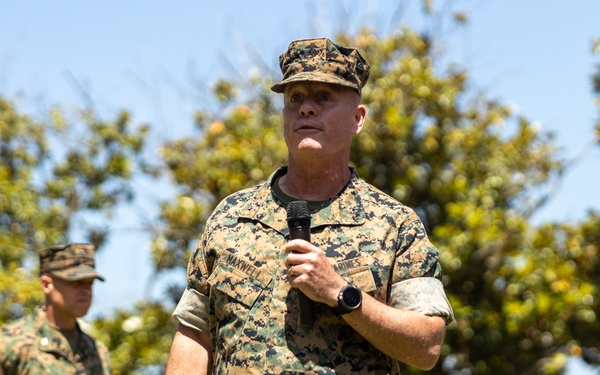 MCI-West Change of Command