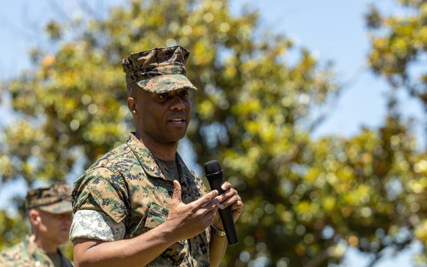 MCI-West Change of Command