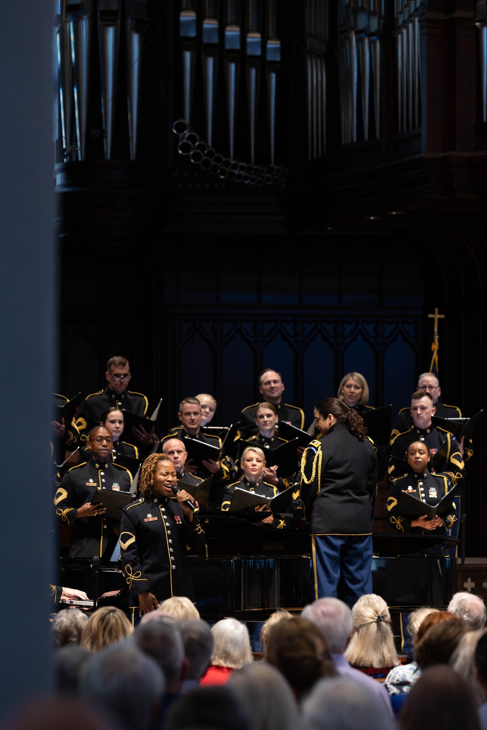 The U.S. Army Chorus and Brass Quintet perform special Memorial Day concert for the Dallas community