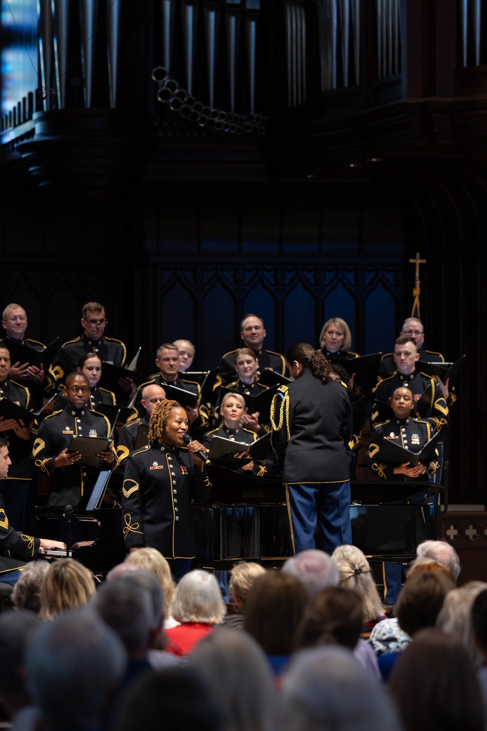 The U.S. Army Chorus and Brass Quintet perform special Memorial Day concert for the Dallas community