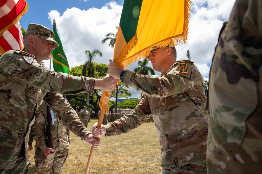 Watchdogs host change of command