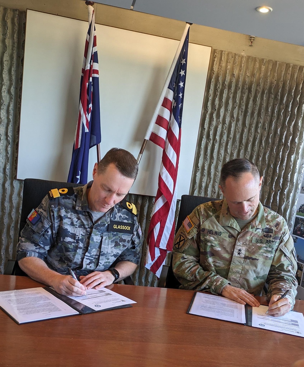 DVIDS - Images - 8th TSC and ADF Joint Logistics Command sign milestone ...