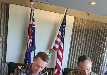 8th TSC and ADF Joint Logistics Command sign milestone agreement