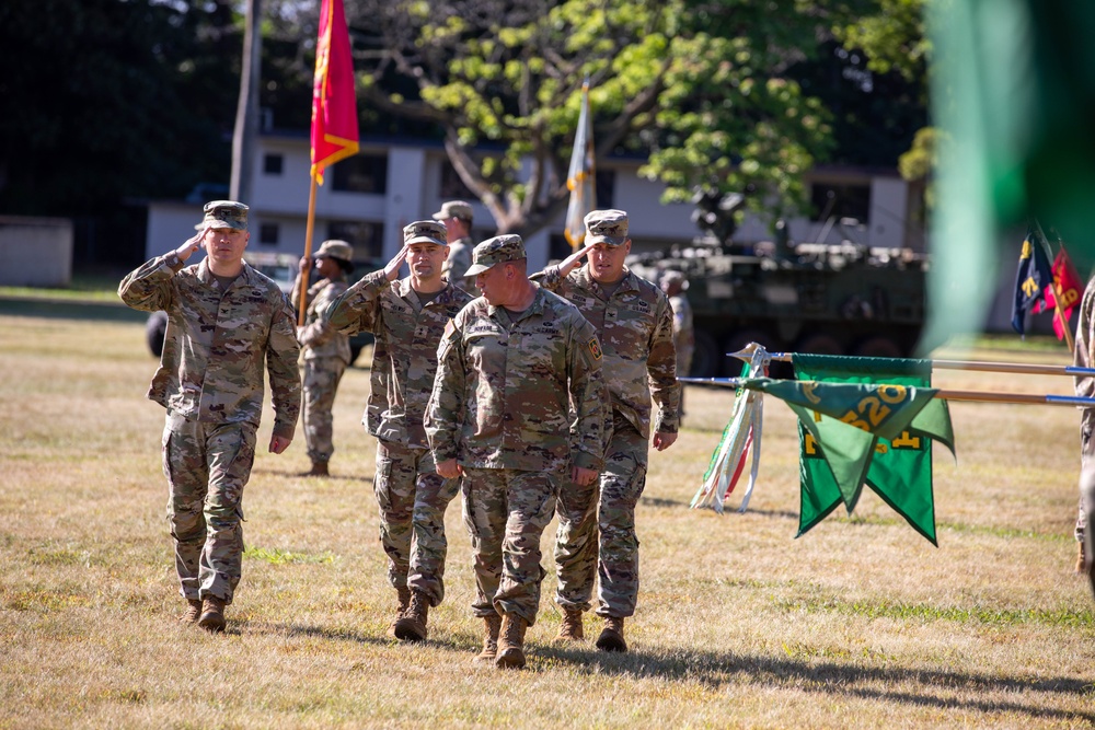 Watchdogs host change of command