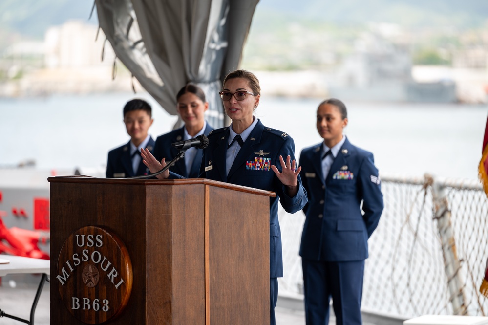 747th Cyberspace Squadron Change of Command Ceremony 2024