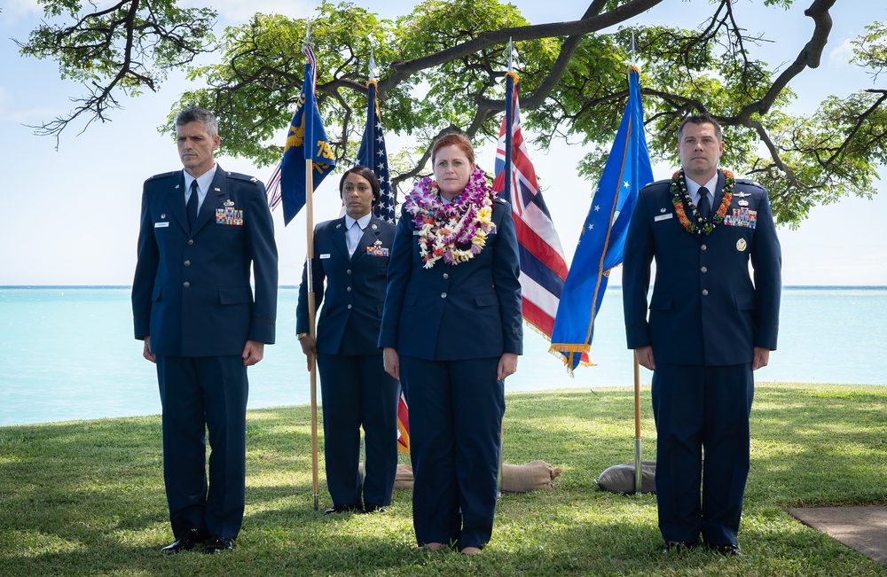 792nd Intelligence Support Squadron Change of Command Ceremony 2024