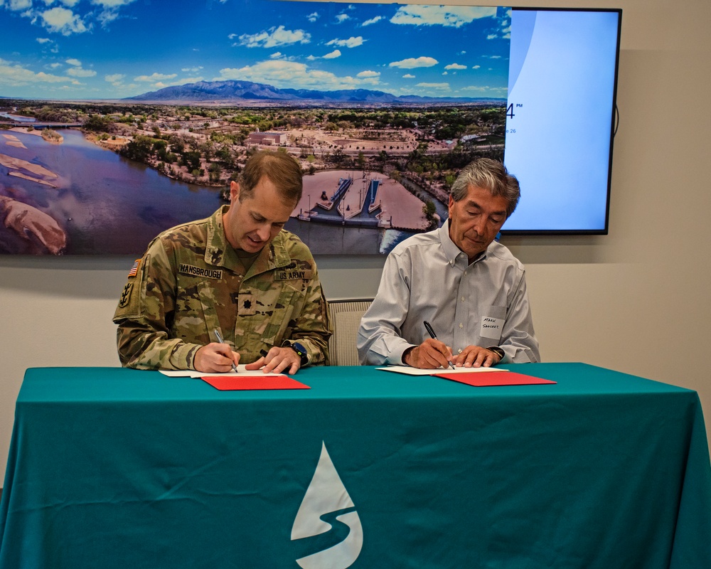 USACE, ABCWUA sign new water storage agreement for Abiquiu Reservoir