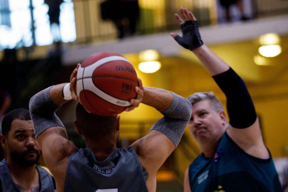 Athletes Compete in Wheelchair Basketball Bracket Play at the 2024 DoD Warrior Games