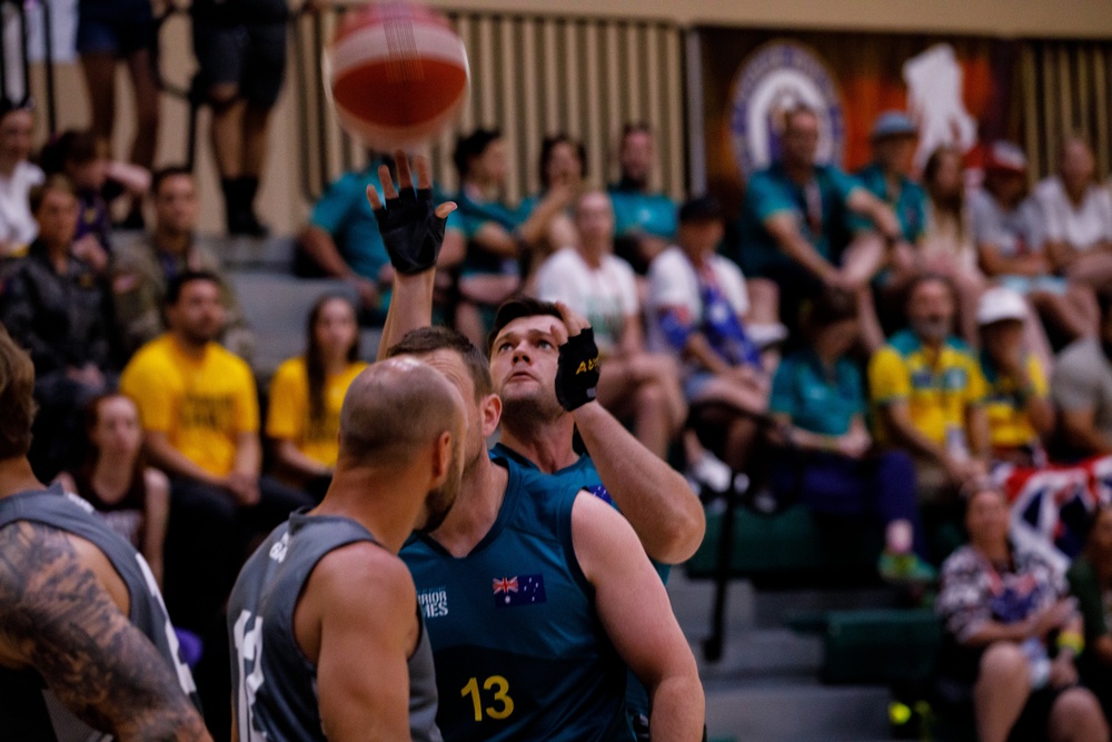 Athletes Compete in Wheelchair Basketball Bracket Play at the 2024 DoD Warrior Games