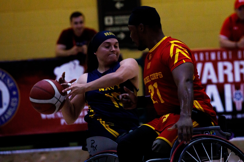 Athletes Compete in Wheelchair Basketball Bracket Play at the 2024 DoD Warrior Games