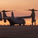 MRF-D 24.3: MV-22B Ospreys fly at night during Exercise Diamond Storm 24