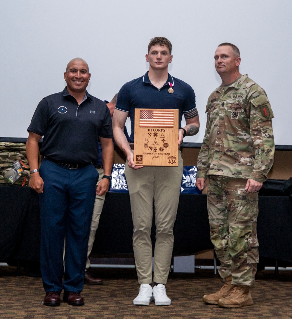 III Armored Corps Best Squad Competition Award Ceremony