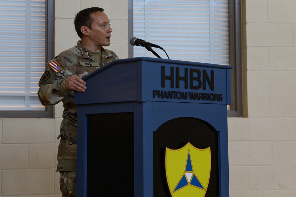 Installation Reception Center Conducts Change of Command Ceremony