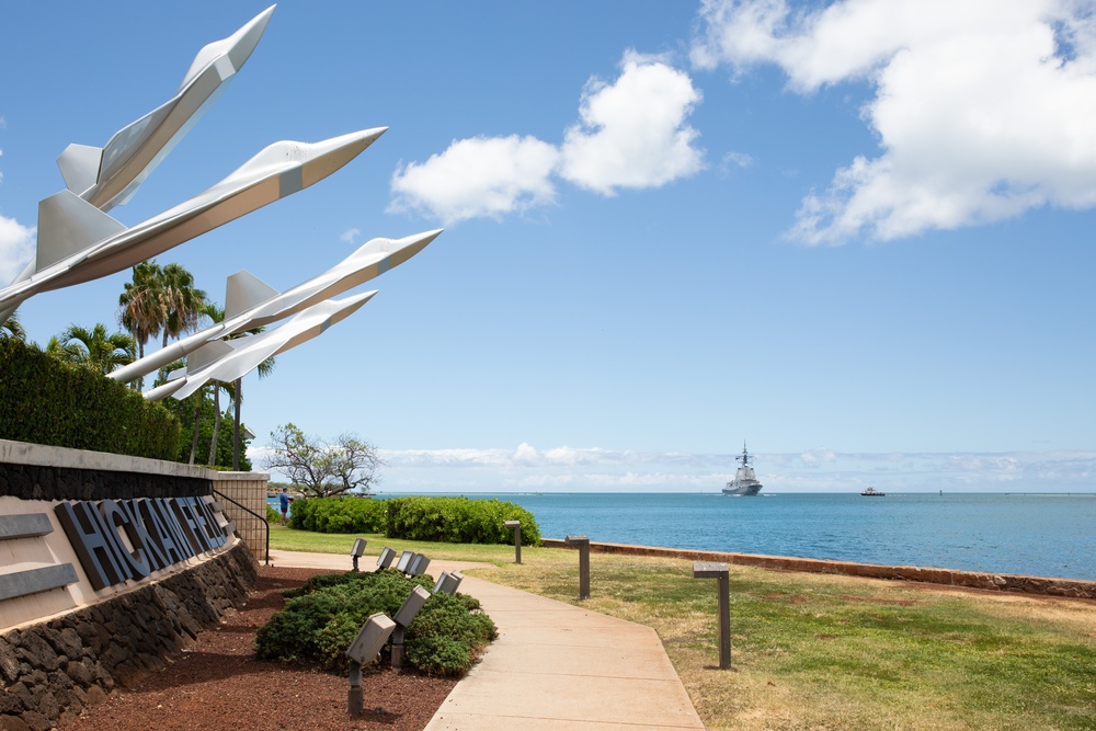 HMAS Sydney Arrives at Joint Base Pearl Harbor-Hickam in Preparation of RIMPAC 2024