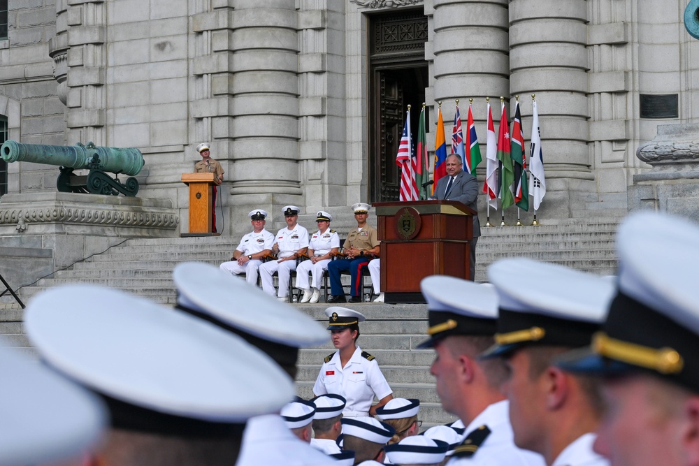 SECNAV Speaks to U.S. Naval Academy Class of 2028
