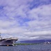 Decommissioned USS Peleliu Moored