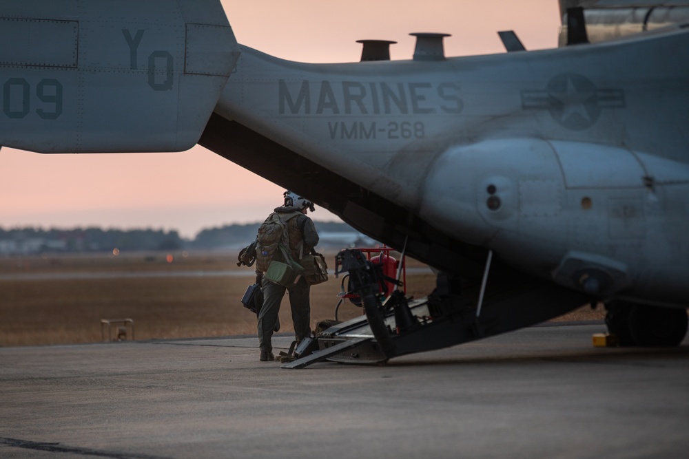 DVIDS - Images - MRF-D 24.3: MV-22B Ospreys take off from RAAF Darwin ...