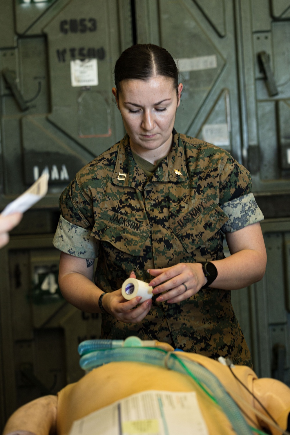 U.S. Navy Medical Personnel of III MEF Enhance Prolonged Austere Critical Care Skills