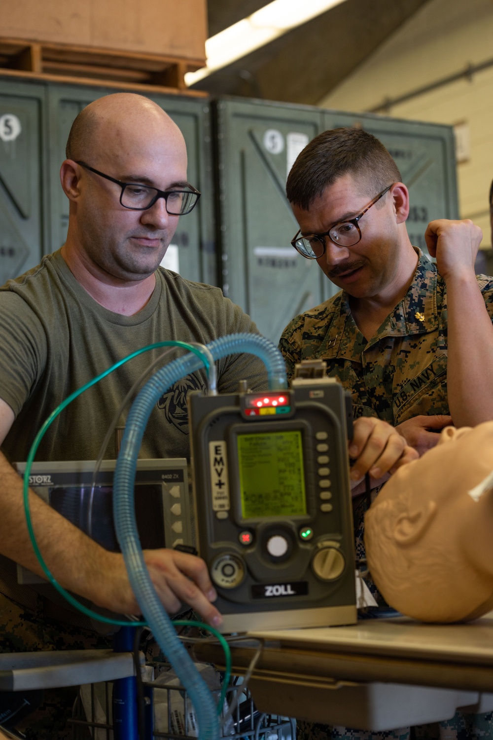 U.S. Navy Medical Personnel of III MEF Enhance Prolonged Austere Critical Care Skills