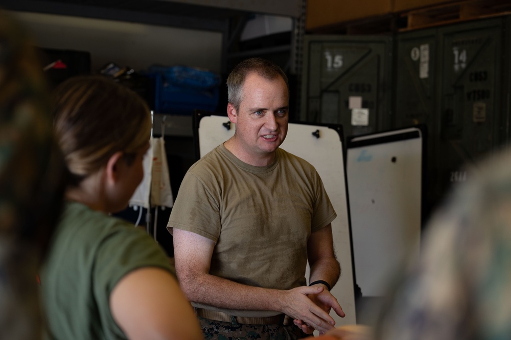 U.S. Navy Medical Personnel of III MEF Enhance Prolonged Austere Critical Care Skills