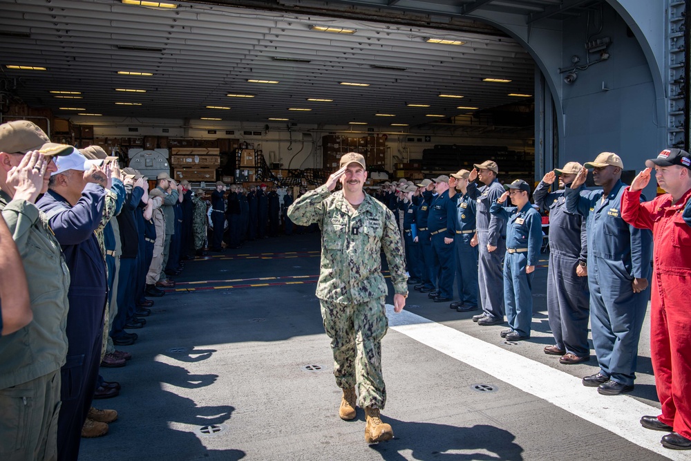 Sailor Departs Boxer