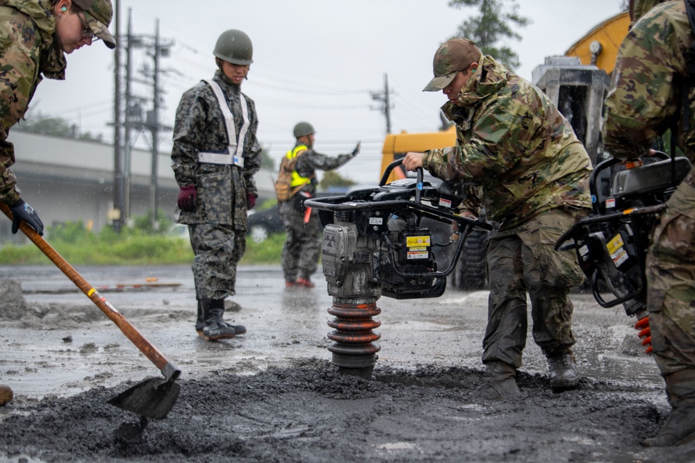 Rain showers propel US, JASDF RADR training capabilities