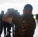 US Marines with COMMSTRAT support the MCIPAC Change of Command