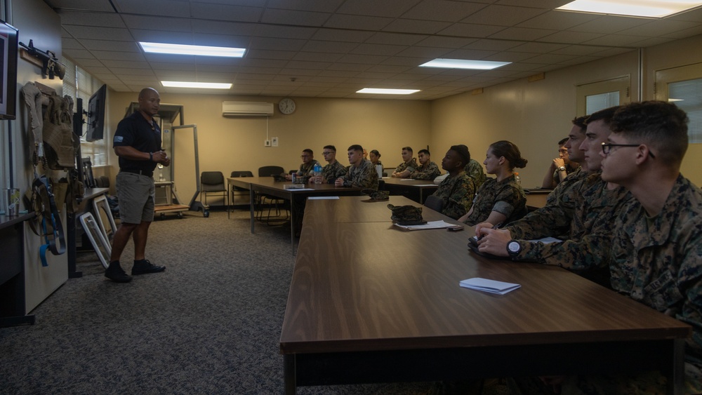 Marines with III MEF conduct Underwater Egress Training