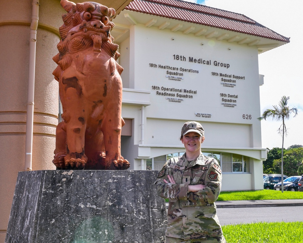 1stLt Regina Bean CGO of the Week