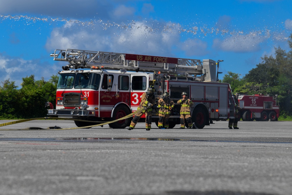 Kadena firefighters train on search and rescue operations