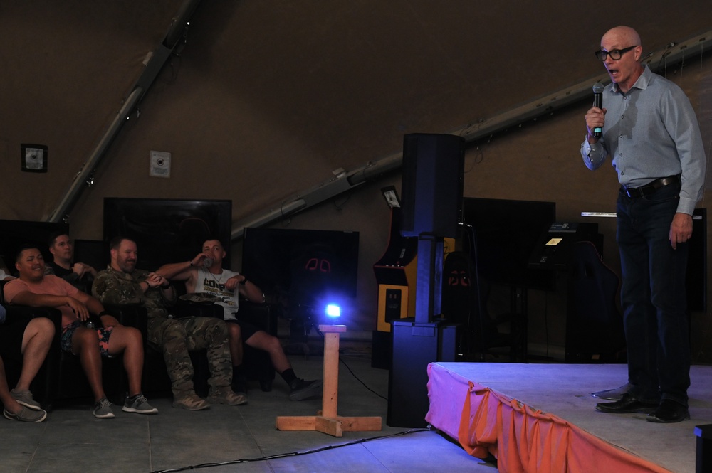 Loose Cannons of Comedy show boosts deployed morale