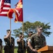 CO. Niedziocha holds formation to recognize Marines