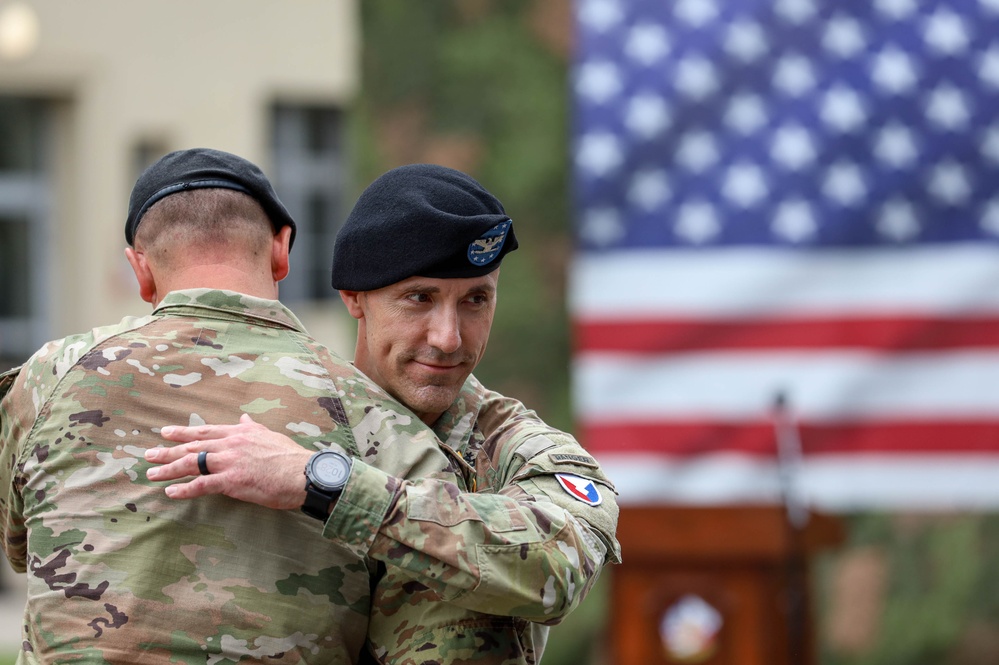 USAG Poland Conducts Change of Command Ceremony