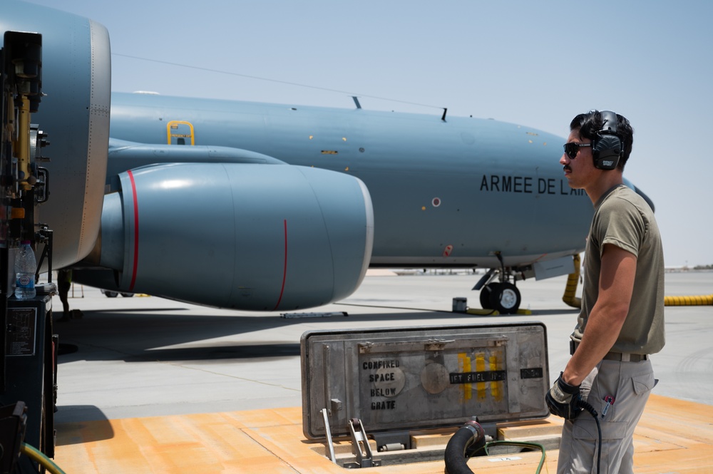 POL refuels coalition partner’s KC-135