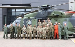 Medical Soldiers from U.S. Army Health Clinic Ansbach train alongside Bundeswehr counterparts