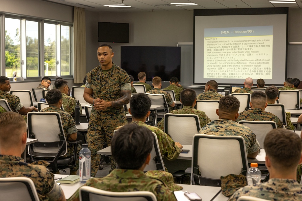 U.S. Marines and JGSDF NCO Symposium