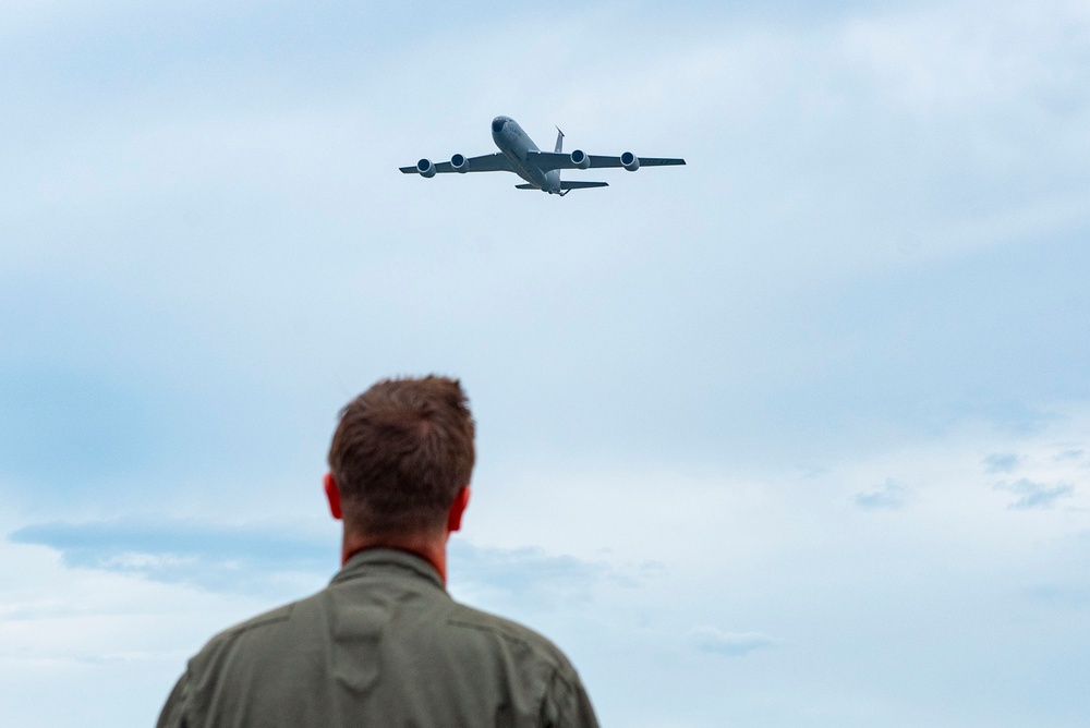 Lt. Col. Rod Jones fini flight