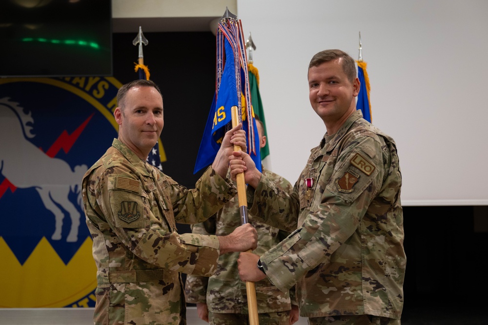 724th AMS Change of Command Ceremony