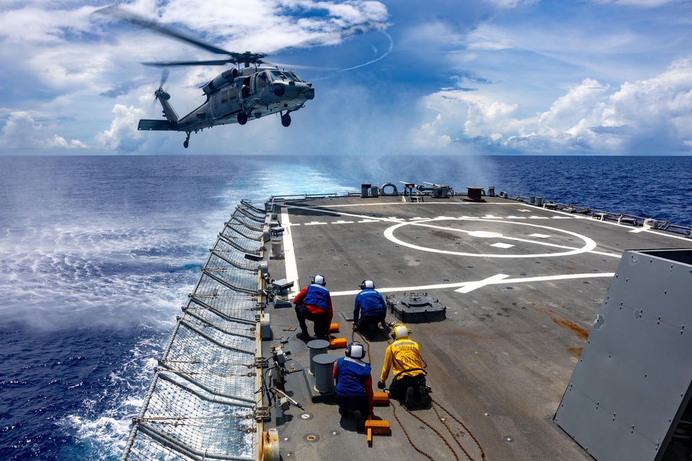 DVIDS - Images - USS Higgins (DDG 76) Conducts Flight Operations in ...