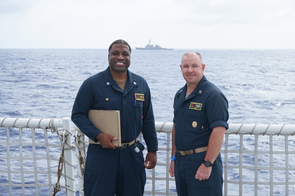 US Coast Guard and US Navy conduct operations in the Atlantic Ocean