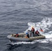 USS Higgins (DDG 76) Rigid Hull Inflatable Boat (RHIB) Recovery for Man Overboard Training