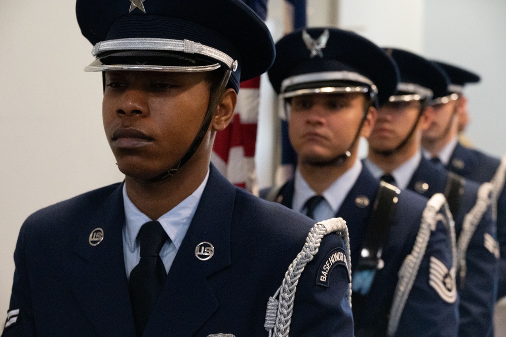 422nd Communications Squadron change of command