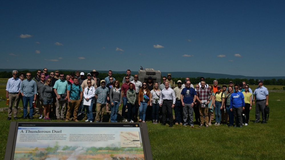 JPEO-CBRND Group Photo at Gettysburg