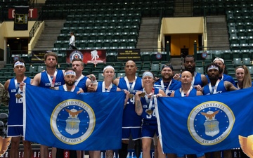 2024 Warrior Games | Wheelchair Basketball  | Team Air Force | Medal Ceremony