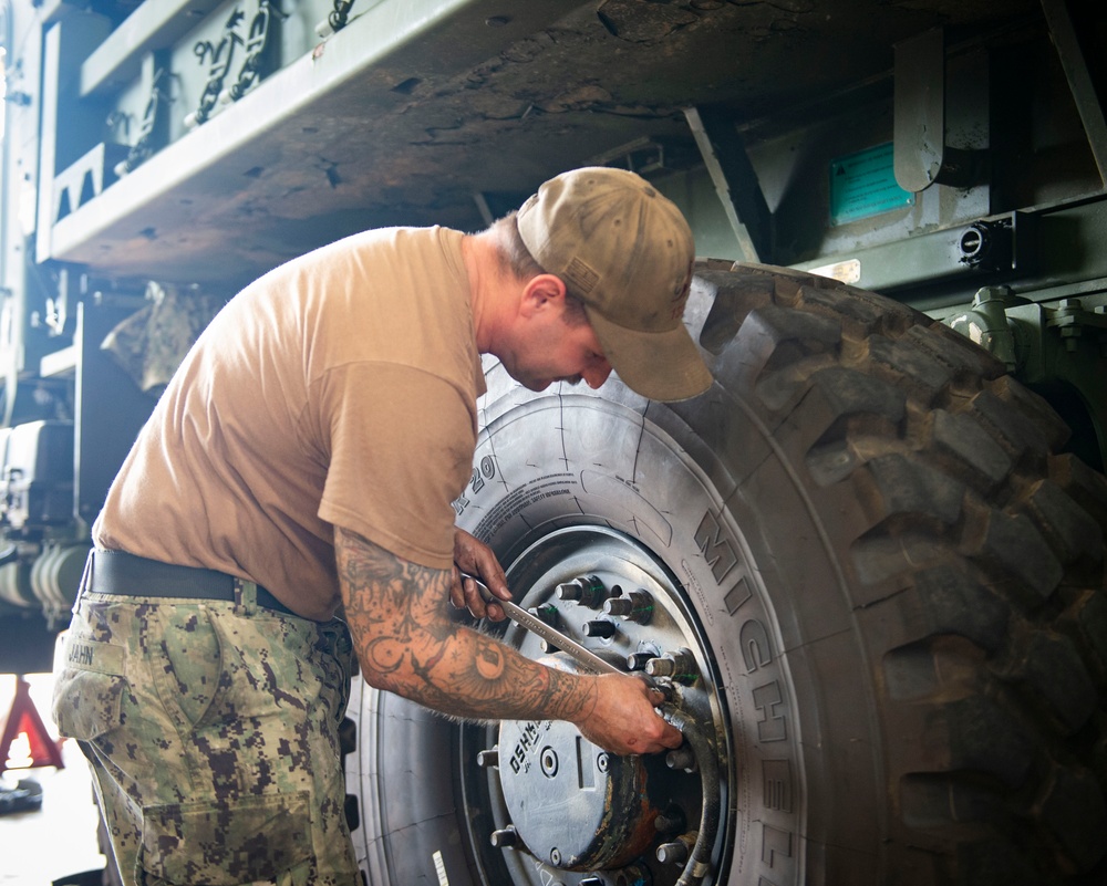 NMCB 133 Conducts Homeport Operations