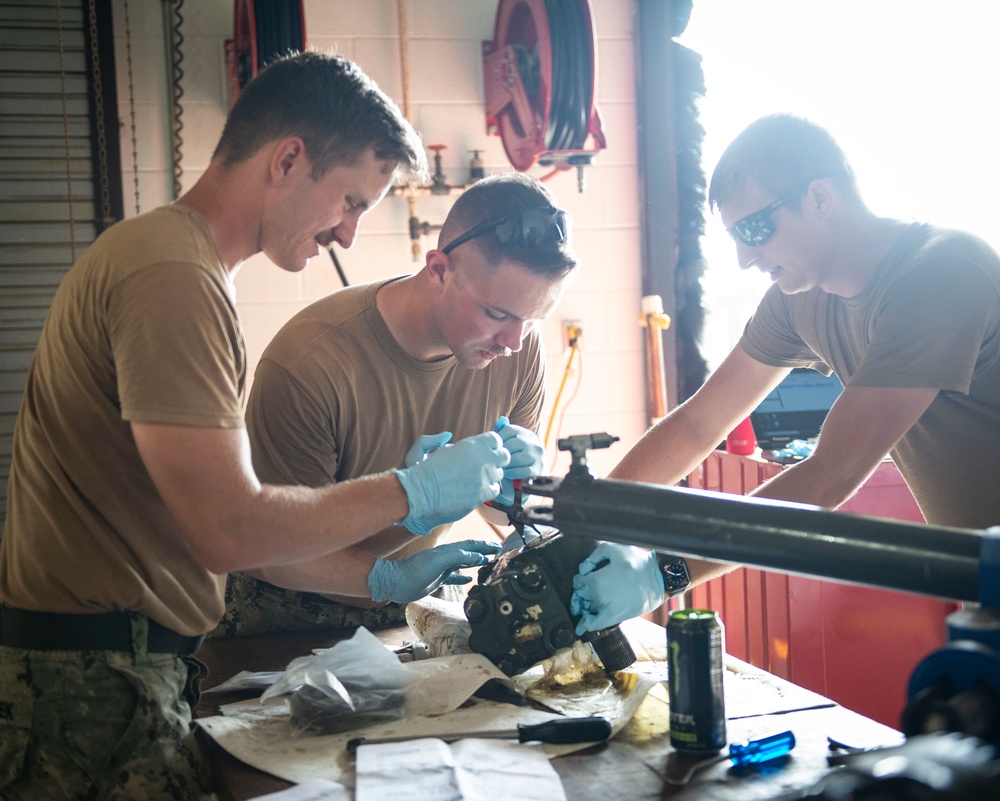 NMCB 133 Conducts Homeport Operations