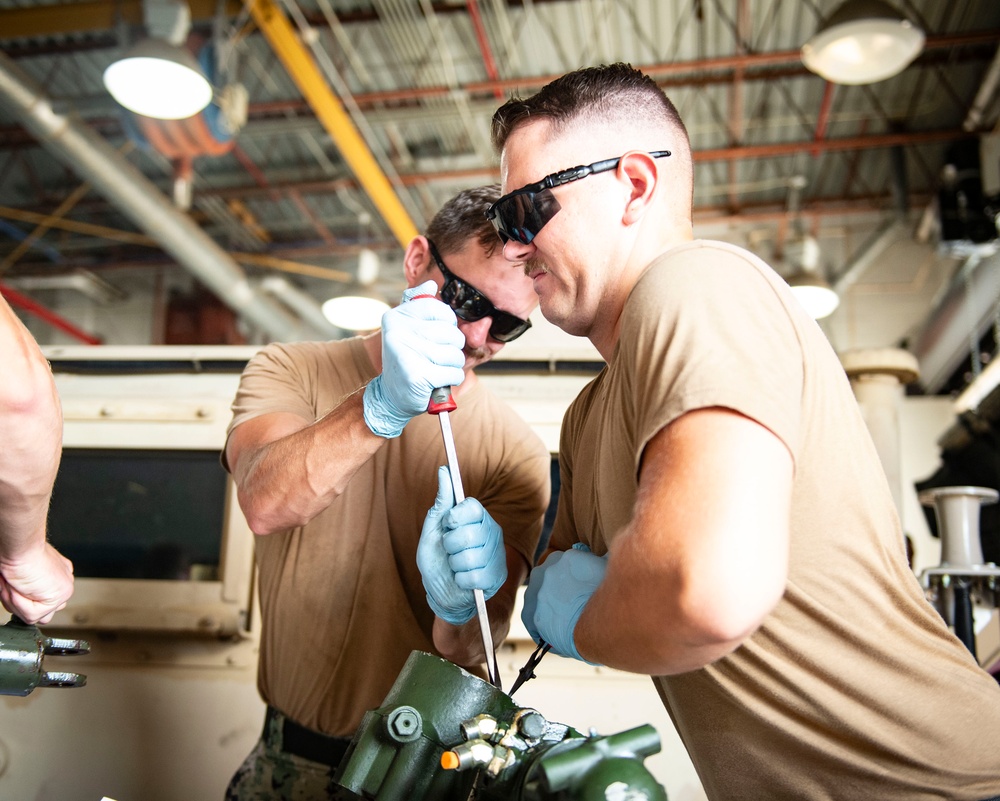 NMCB 133 Conducts Homeport Operations