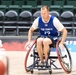 2024 Warrior Games | Wheelchair Basketball | Team Air Force | AFPC Command Chief CMSgt Edwin Ludwigsen