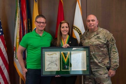 AMC force protection chief wins top military police award